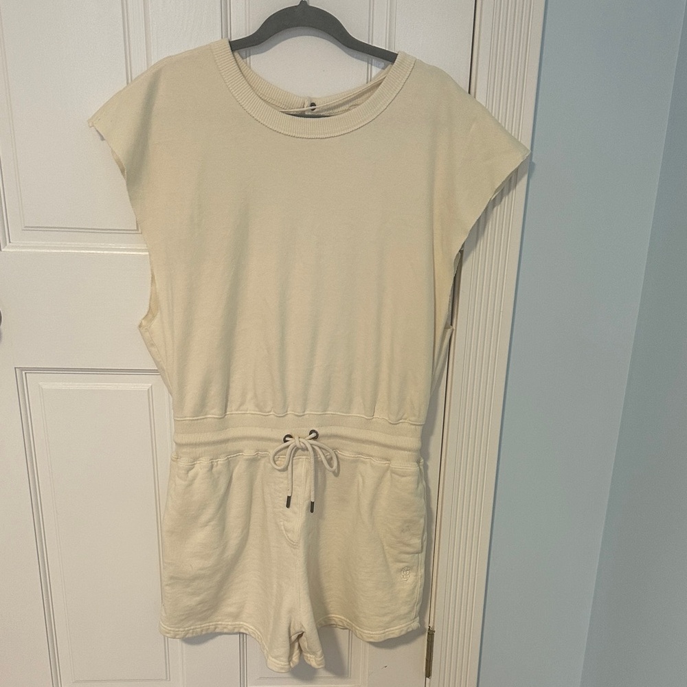 Free People Beach Cream Romper